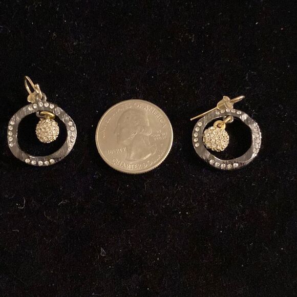 Crystal Dangle Earrings - Picture 10 of 10